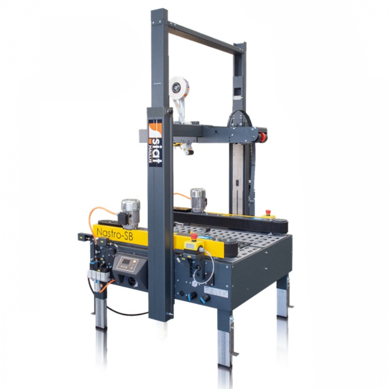 Precintadora de cajas semiautomática de ajuste aleatorio Precintadora de cajas semiautomática de ajuste aleatorio