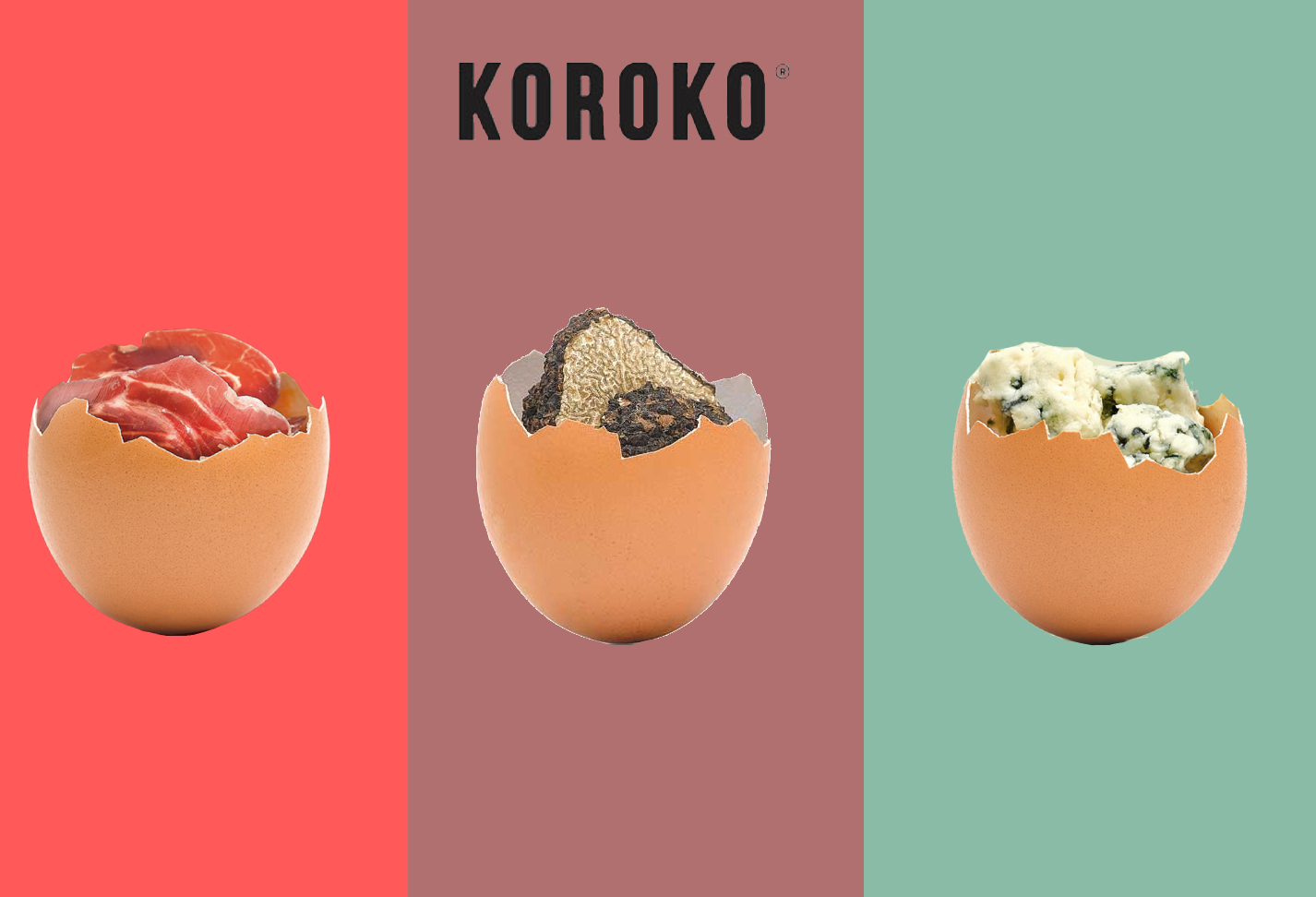 Koroko la marca de huevos de sabores reinventa su packaging