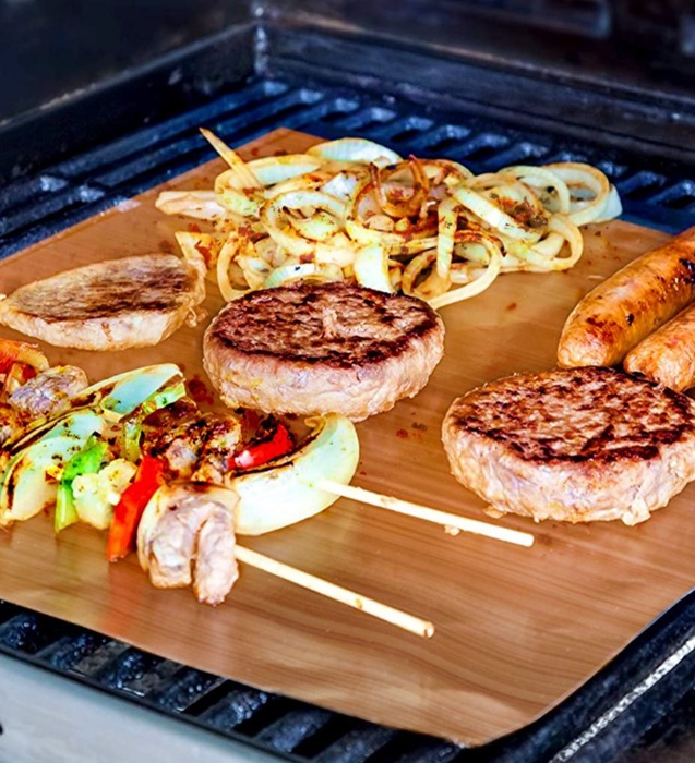 lámina de teflón para parrilla