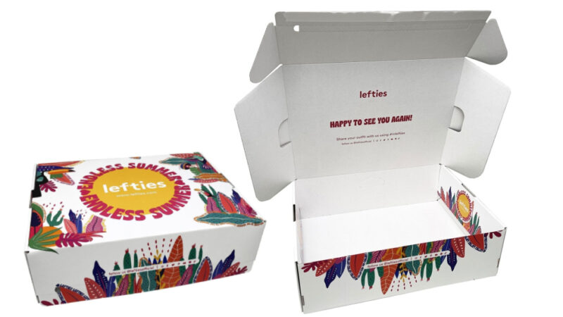 Lefties comienza el verano con su nuevo packaging sostenible para ecommerce
