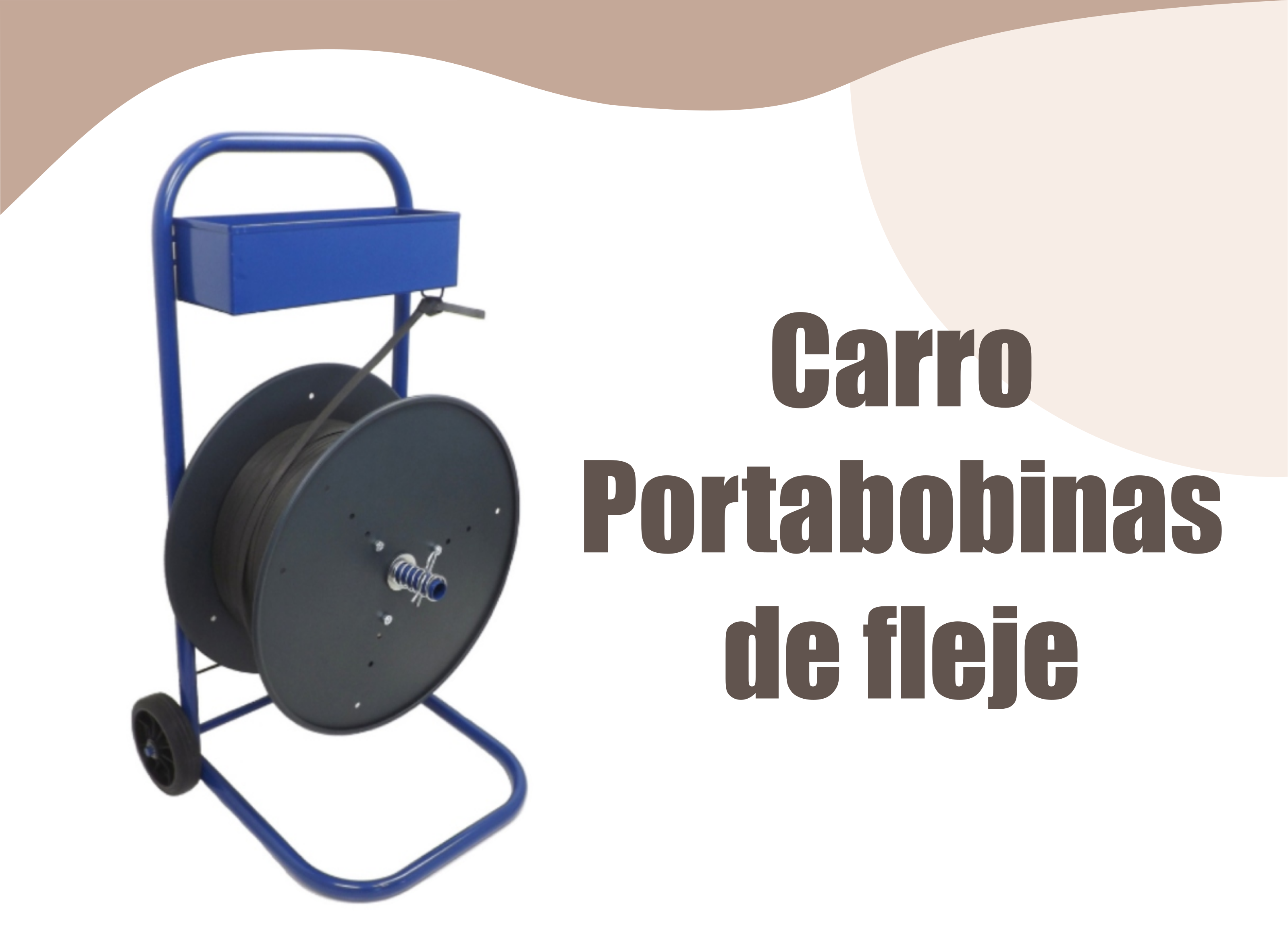 ¿Por qué utilizar un carro devanador de fleje?