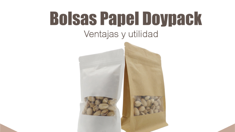 Bolsas de papel Doypack: usos, modelos y ventajas
