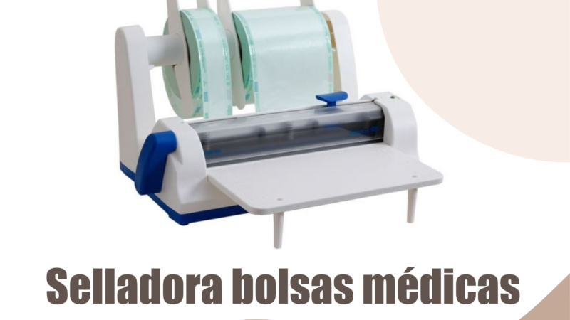 Selladora de bolsas médicas para el envasado hermético