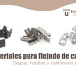 grapas, hebillas y cantoneras para fleje